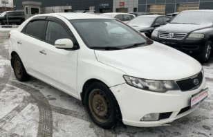 Дефлекторы окон (ветровики) Kia Cerato II Sd 2009-2013 (Киа Черато) Кобра Тюнинг